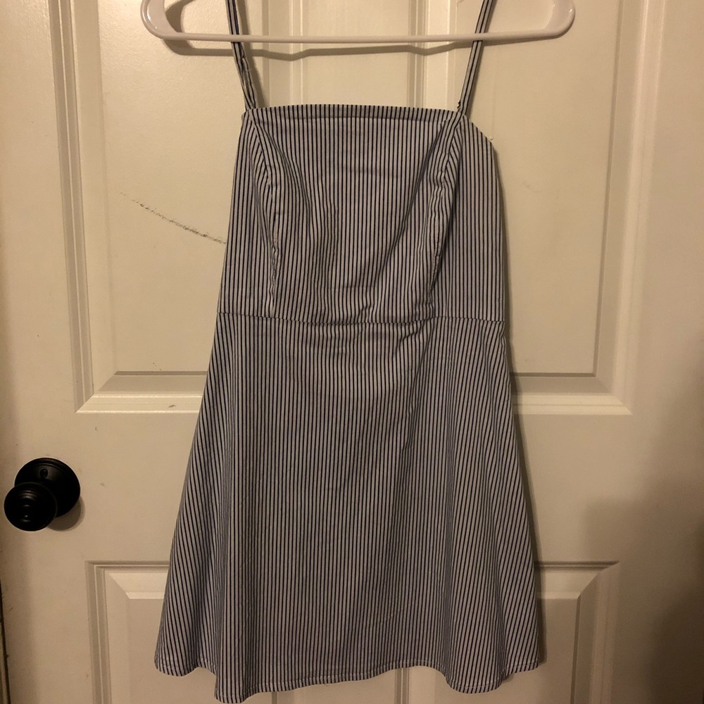 striped dress